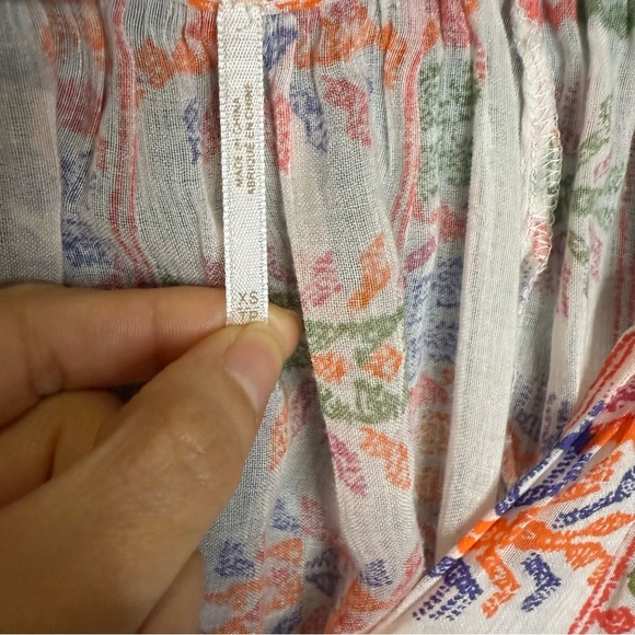 Multicolor Bohemian Women's Top - Picture 7 of 10